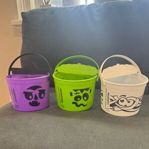 McDonald’s 2023 Boo Buckets - Vampire, Monster, Mummy